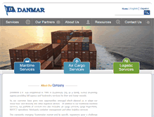 Tablet Screenshot of danmar.com.gt